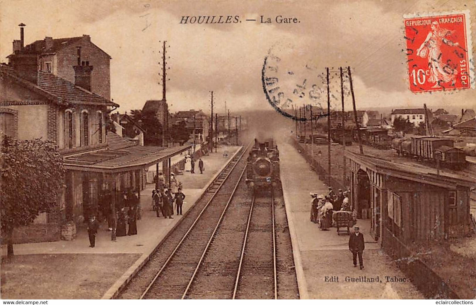 Houilles         78          Intérieur De La Gare     - 2 -        (voir Scan) - Houilles