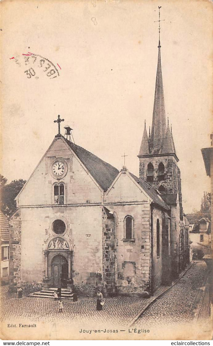 Jouy En Josas     78         L'église         (voir Scan) - Jouy En Josas