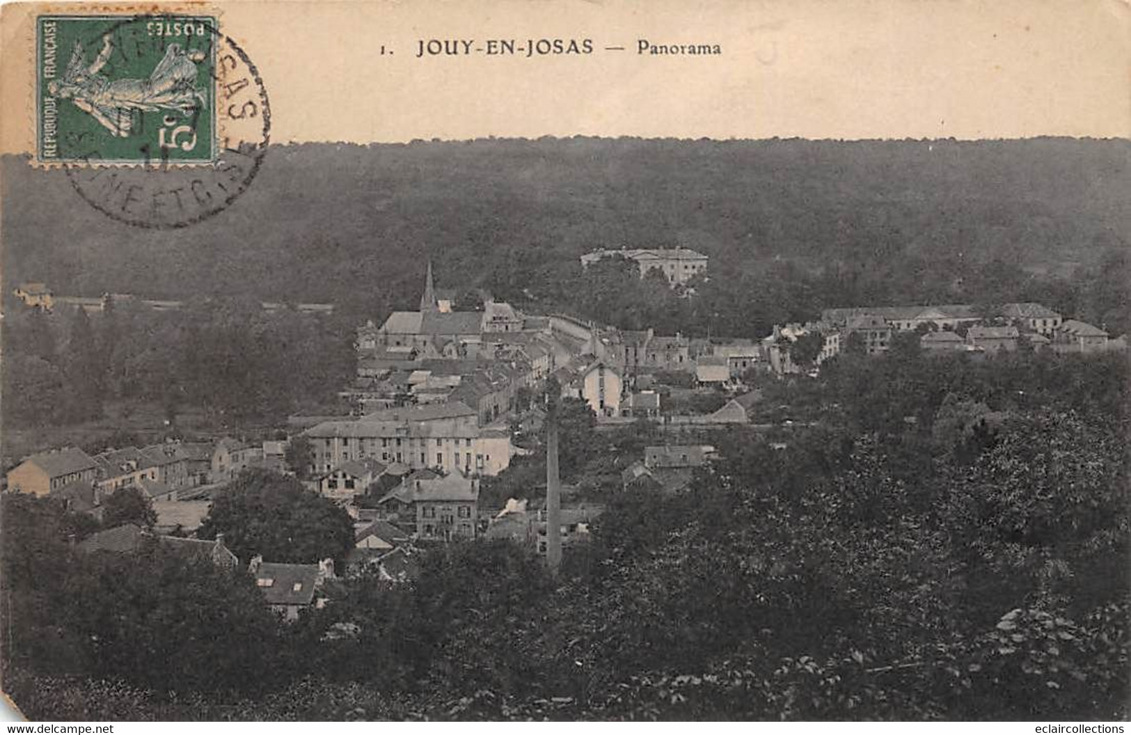 Jouy En Josas     78         Panorama   -  1 -       (voir Scan) - Jouy En Josas