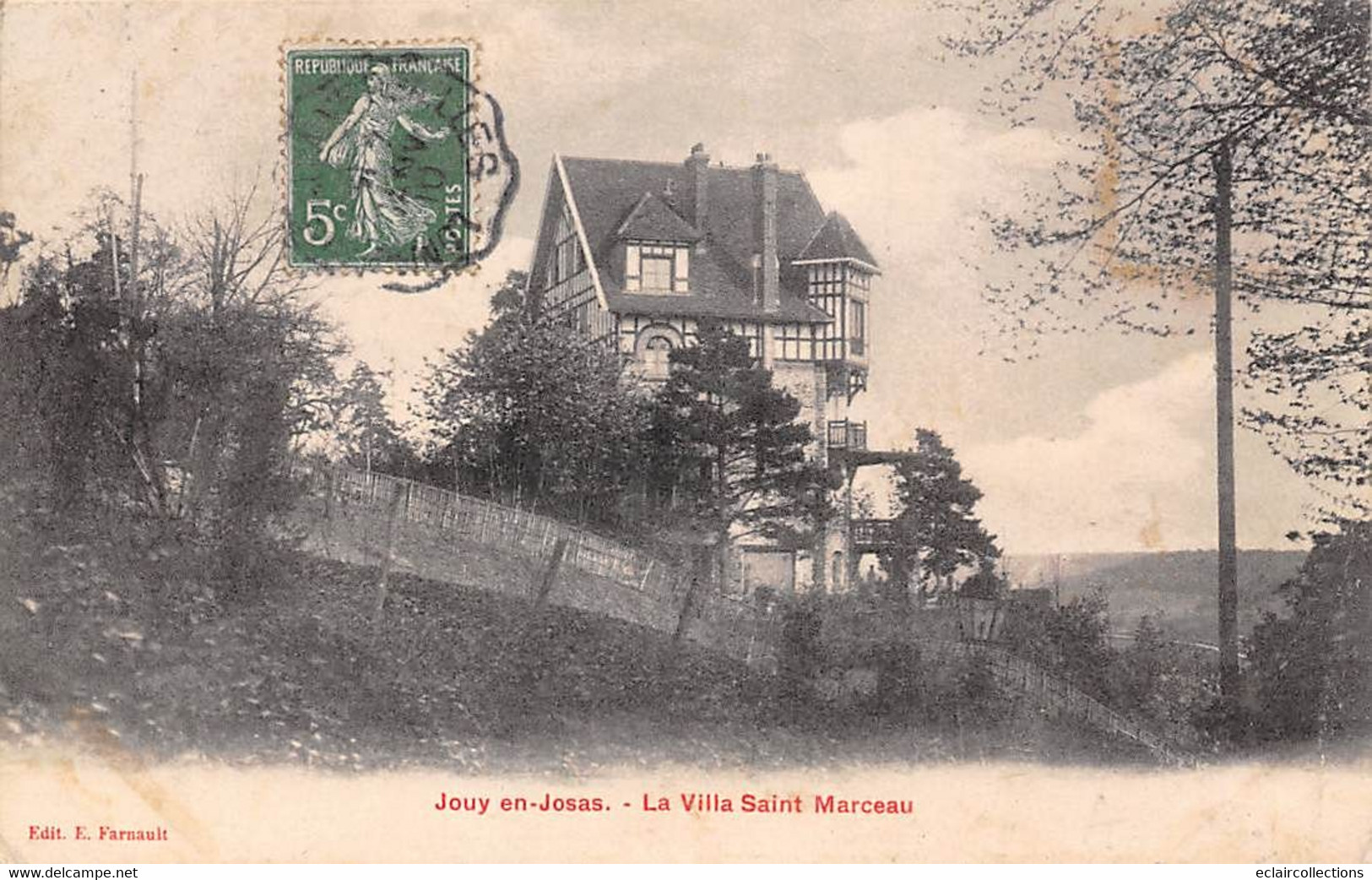 Jouy En Josas     78          Villa Saint Marceau        (voir Scan) - Jouy En Josas