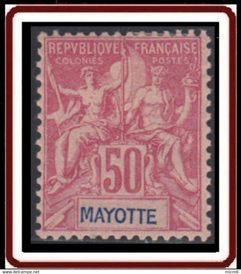 Mayotte - N° 11 (YT) N° 11 (AM) Neuf *. - Unused Stamps