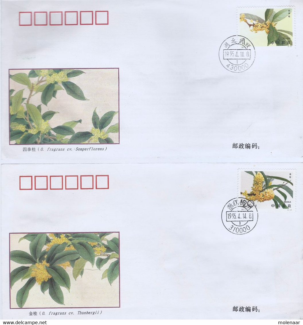 China Volksrepubliek FDC 1995-6 PJF-4 4 Covers (463) - Andere & Zonder Classificatie