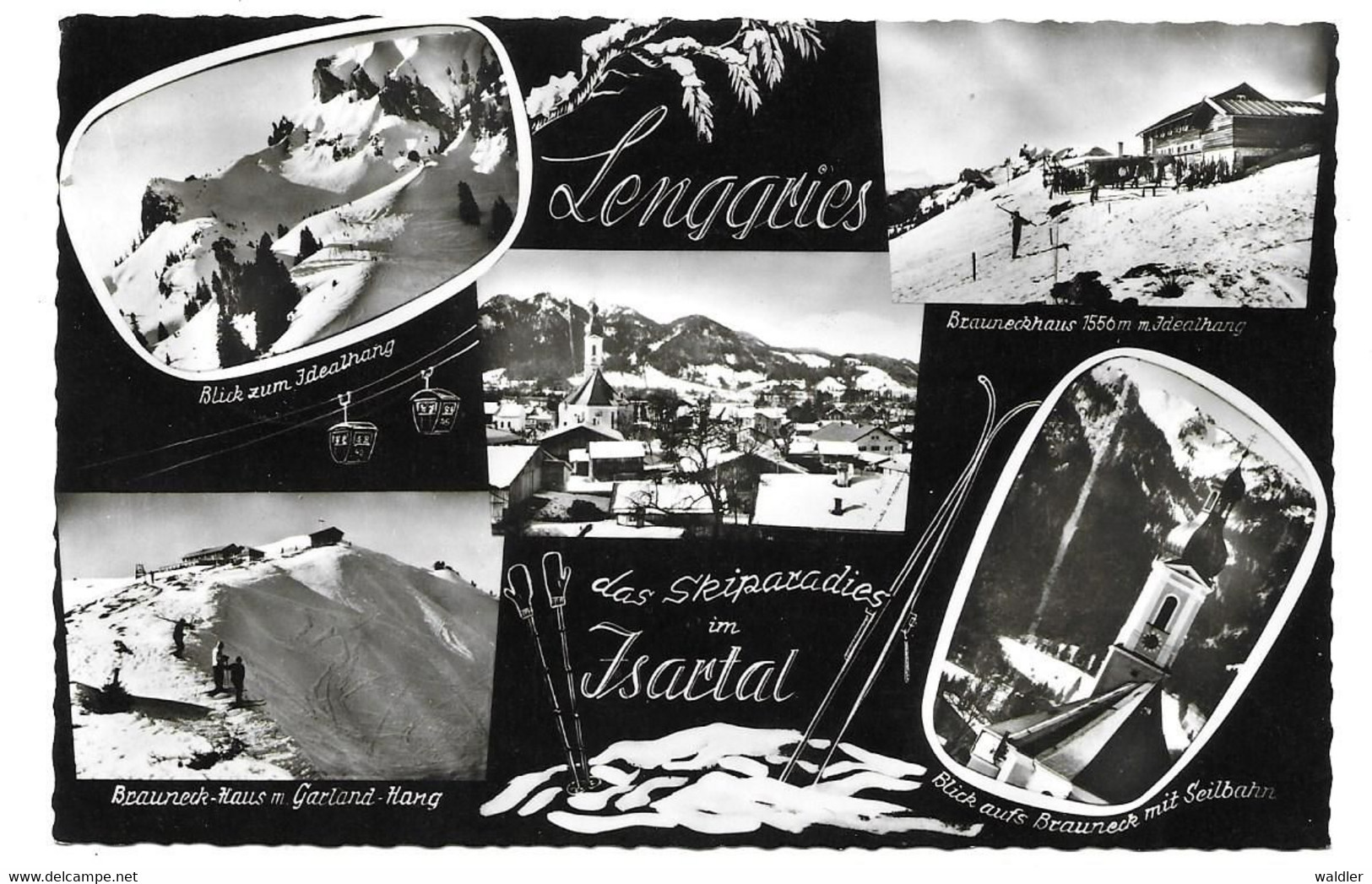 8172  LENGGRIES / ISARTAL    ~ 1960 - Lenggries