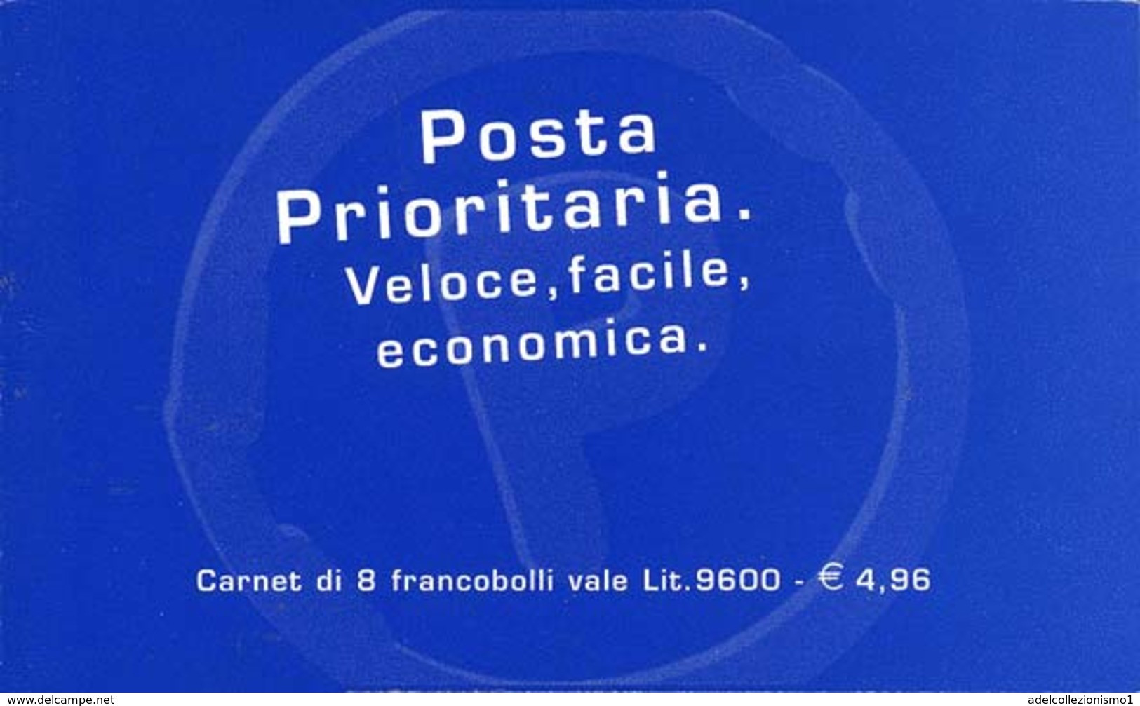 93932) ITALIA-Posta Prioritaria (8 Esemplari Da 1200 L.) - LIBRETTO - 14 Giugno 1999 Serie In Dettaglio-MNH** - Booklets