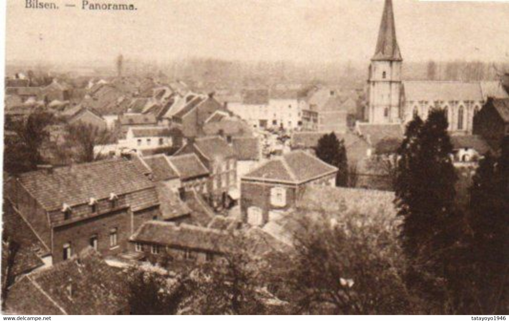 Bilsen Panorama Circulé En 1933 - Pinneberg