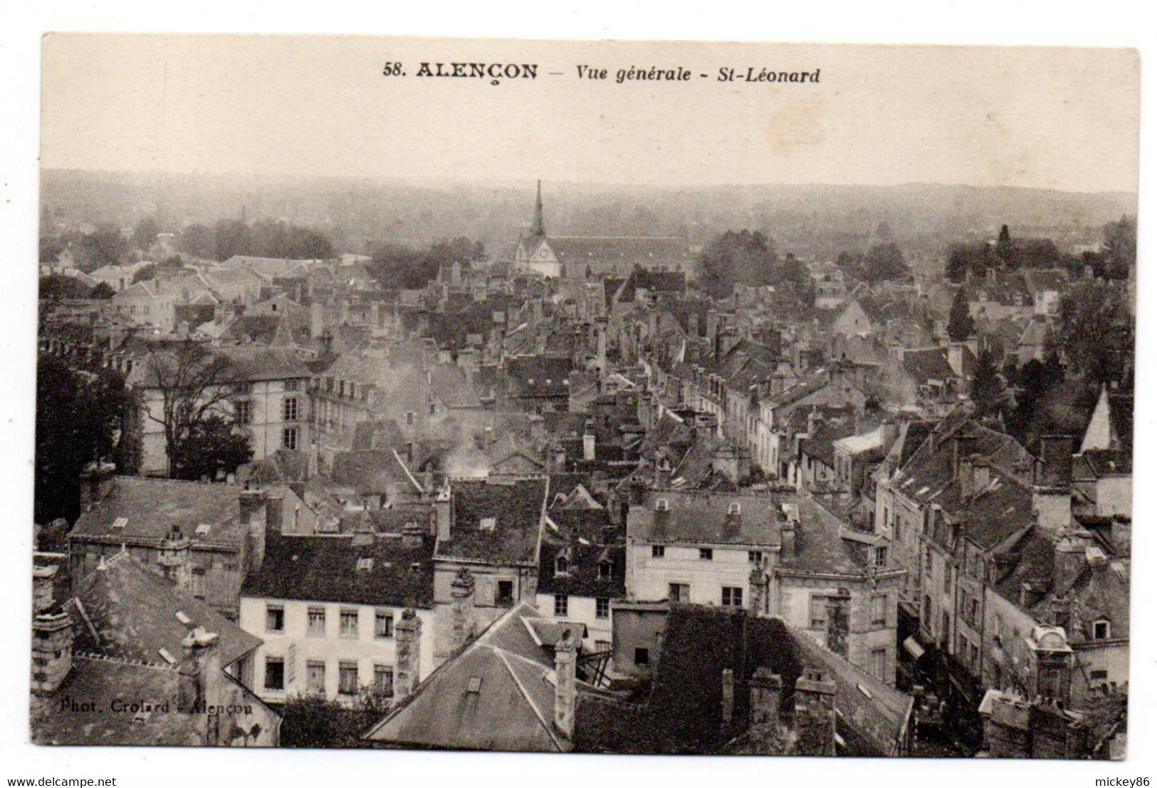 ALENCON --- Vue Générale   Saint Léonard ............à  Saisir - Alencon