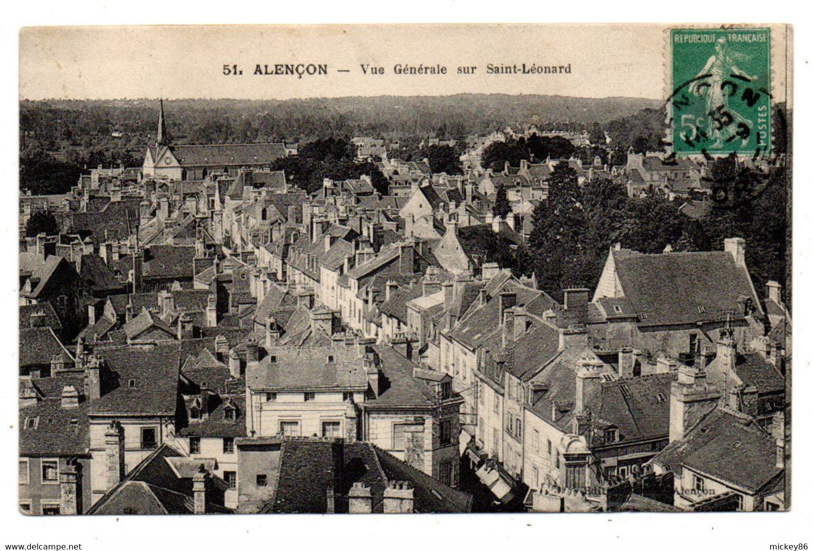 ALENCON --- Vue Générale Sur  Saint Léonard ............à  Saisir - Alencon