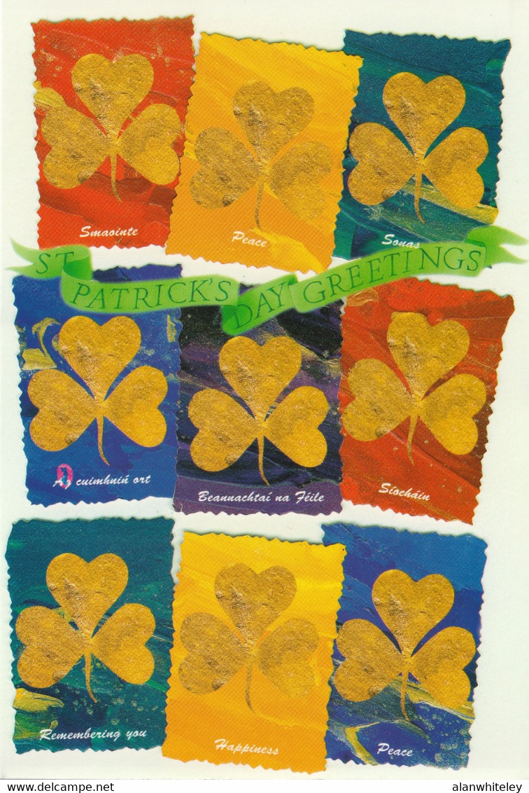 IRELAND 1998 St Patrick's Day: Set Of 5 Greeting Cards With Pre-Paid Envelopes MINT/UNUSED - Postal Stationery