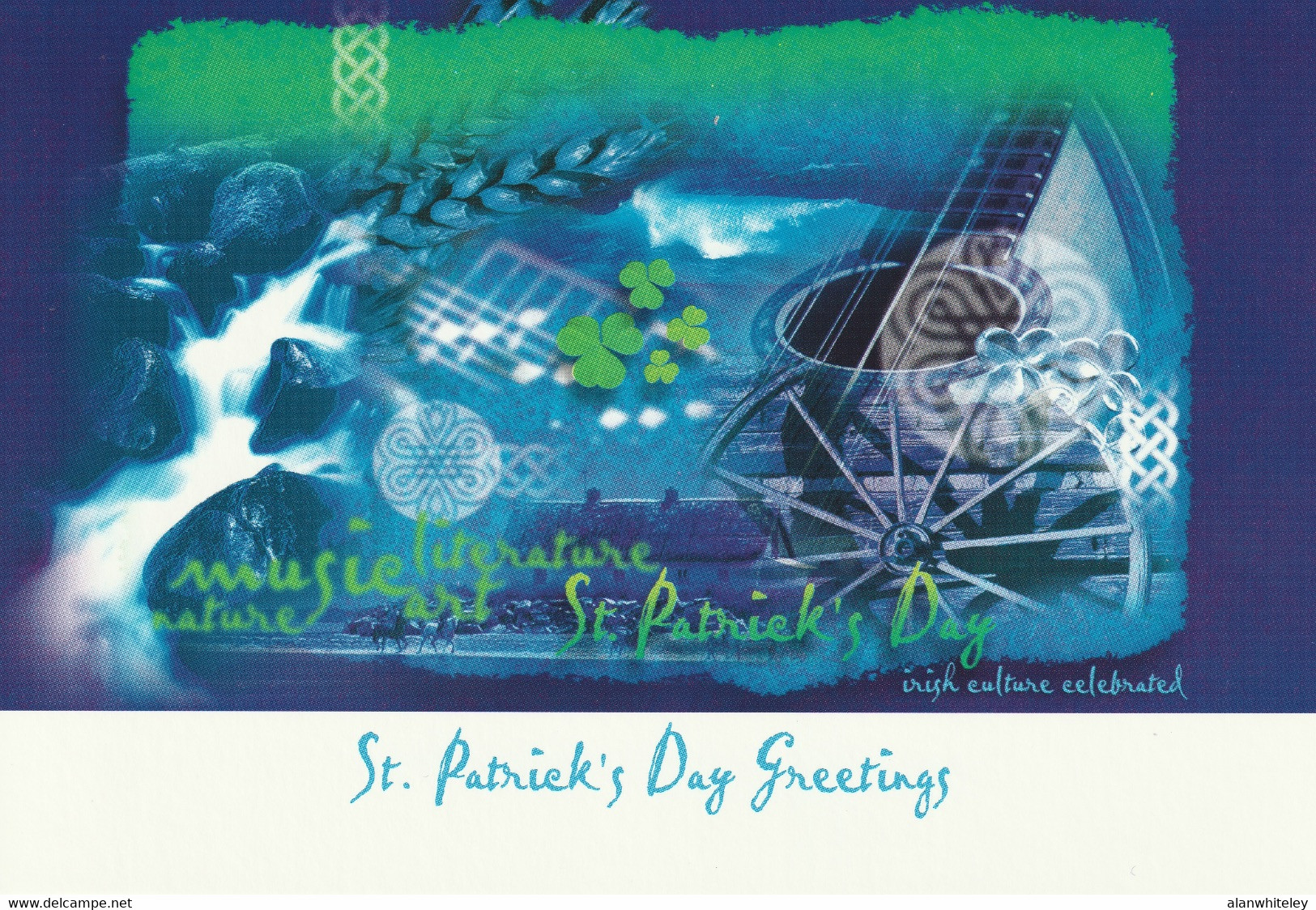 IRELAND 2001 St Patrick's Day: Set Of 4 Pre-Paid Postcards MINT/UNUSED - Postal Stationery