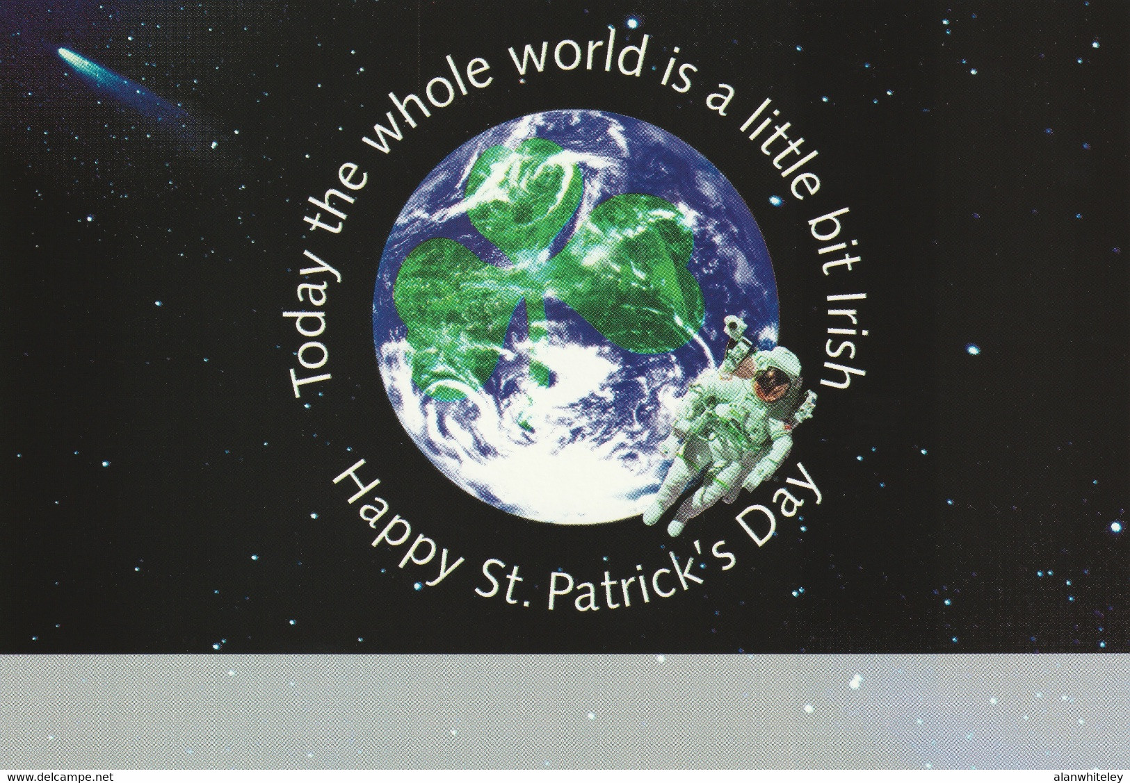IRELAND 2001 St Patrick's Day: Set Of 4 Pre-Paid Postcards MINT/UNUSED - Interi Postali