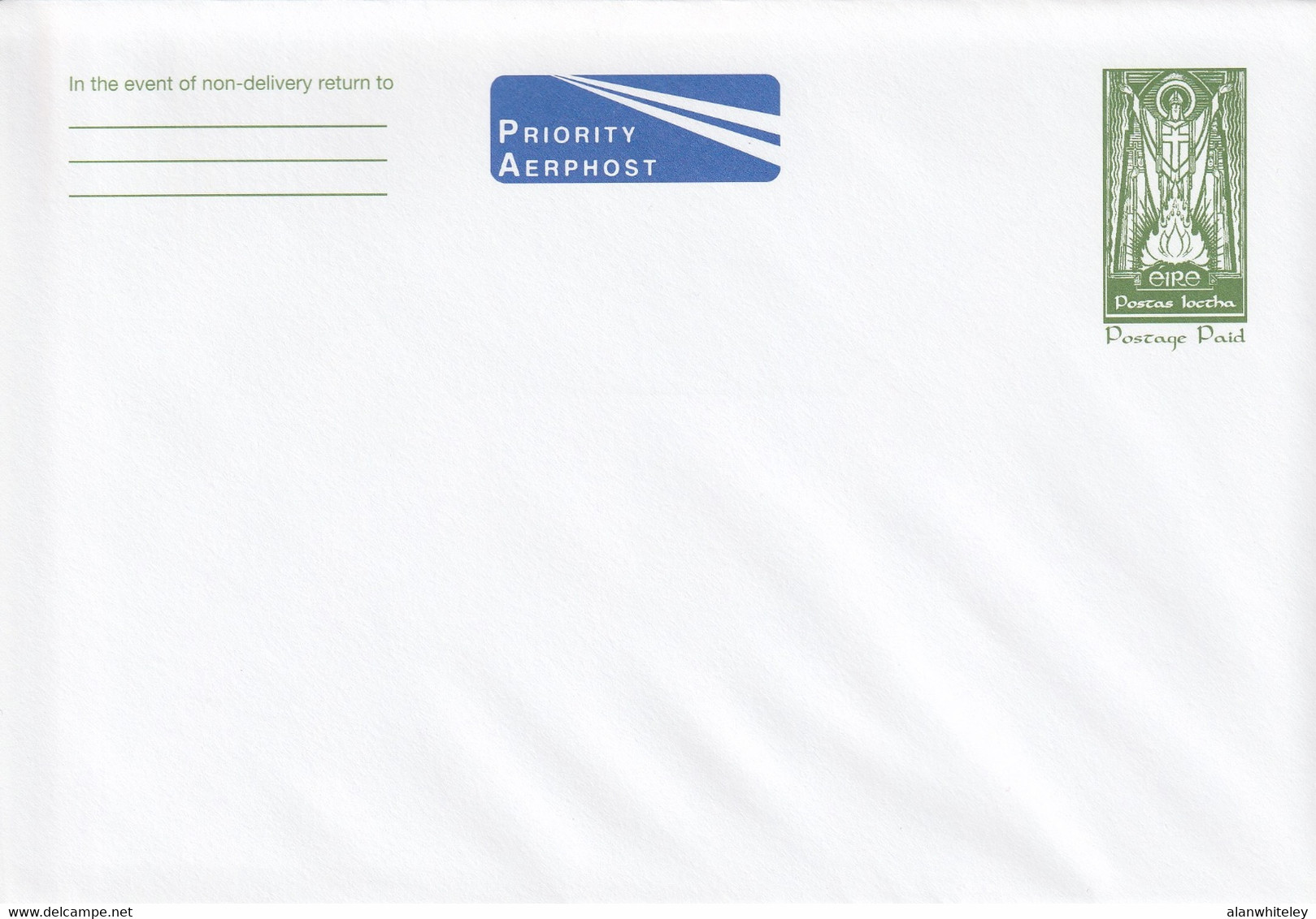 IRELAND 2001 St Patrick's Day: Set Of 4 Greeting Cards With Pre-Paid Envelopes MINT/UNUSED - Postal Stationery