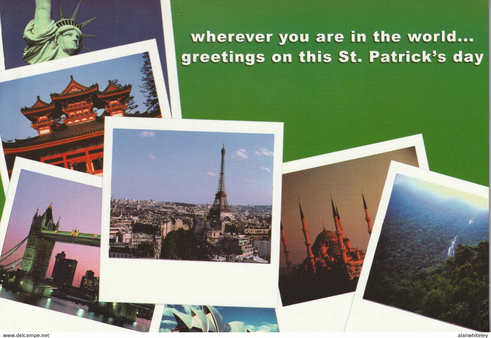 IRELAND 2004 St Patrick's Day: Set Of 3 Greeting Cards With Pre-Paid Envelopes MINT/UNUSED - Interi Postali
