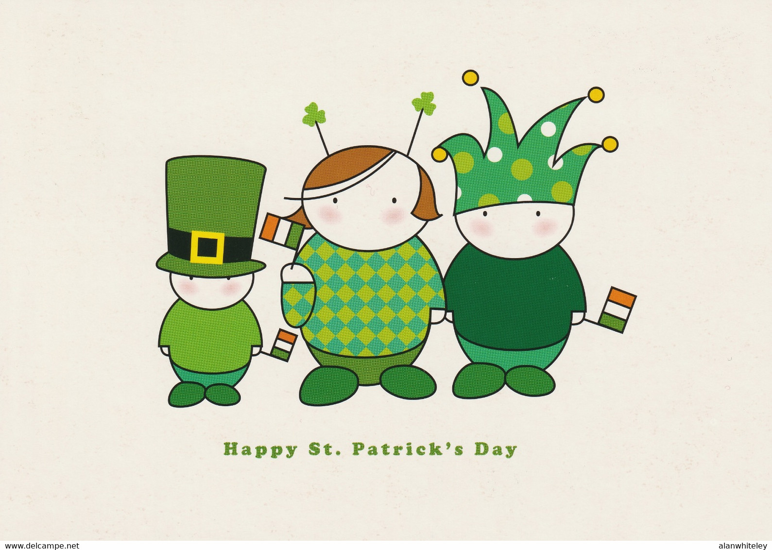 IRELAND 2006 St Patrick's Day: Set Of 3 Pre-Paid Postcards MINT/UNUSED - Enteros Postales