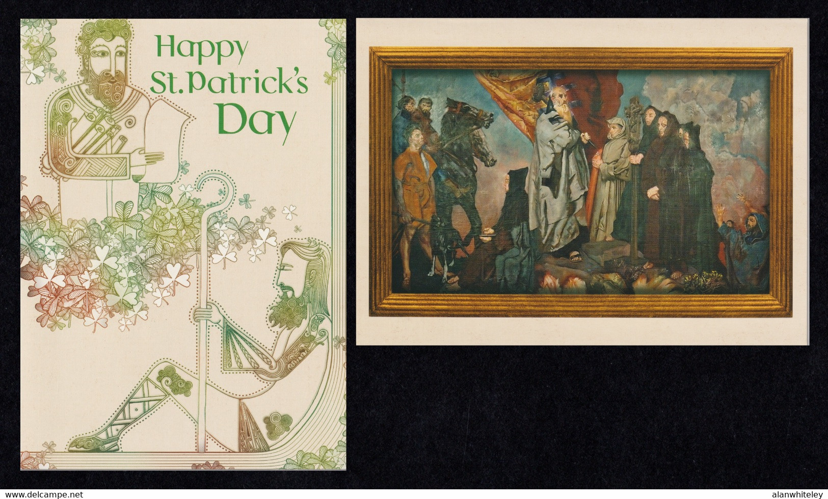 IRELAND 2006 St Patrick's Day: Set Of 2 Greeting Cards With Pre-Paid Envelopes MINT/UNUSED - Ganzsachen