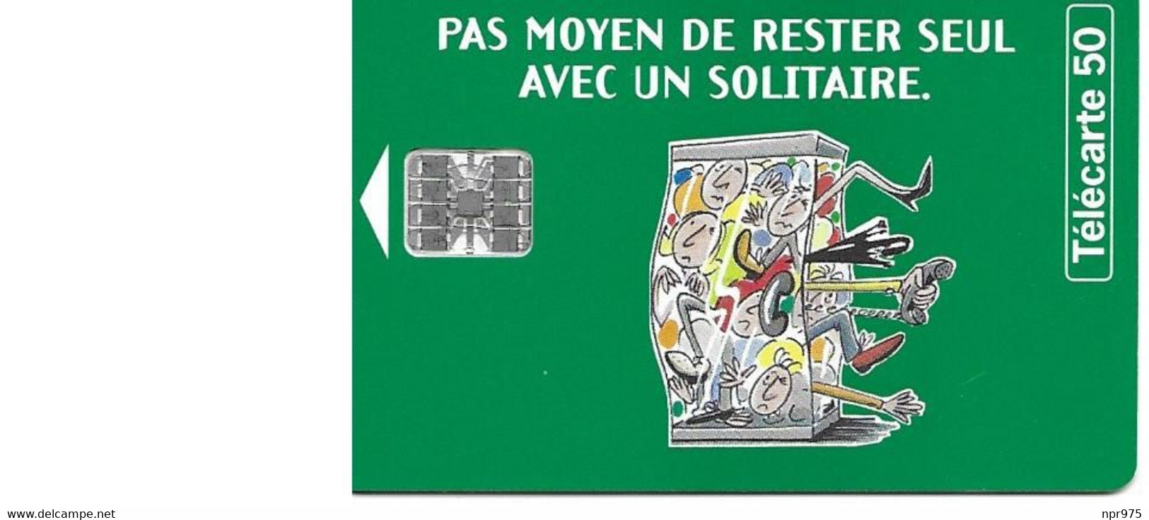 Telecarte  Jeux Solitaire - Jeux