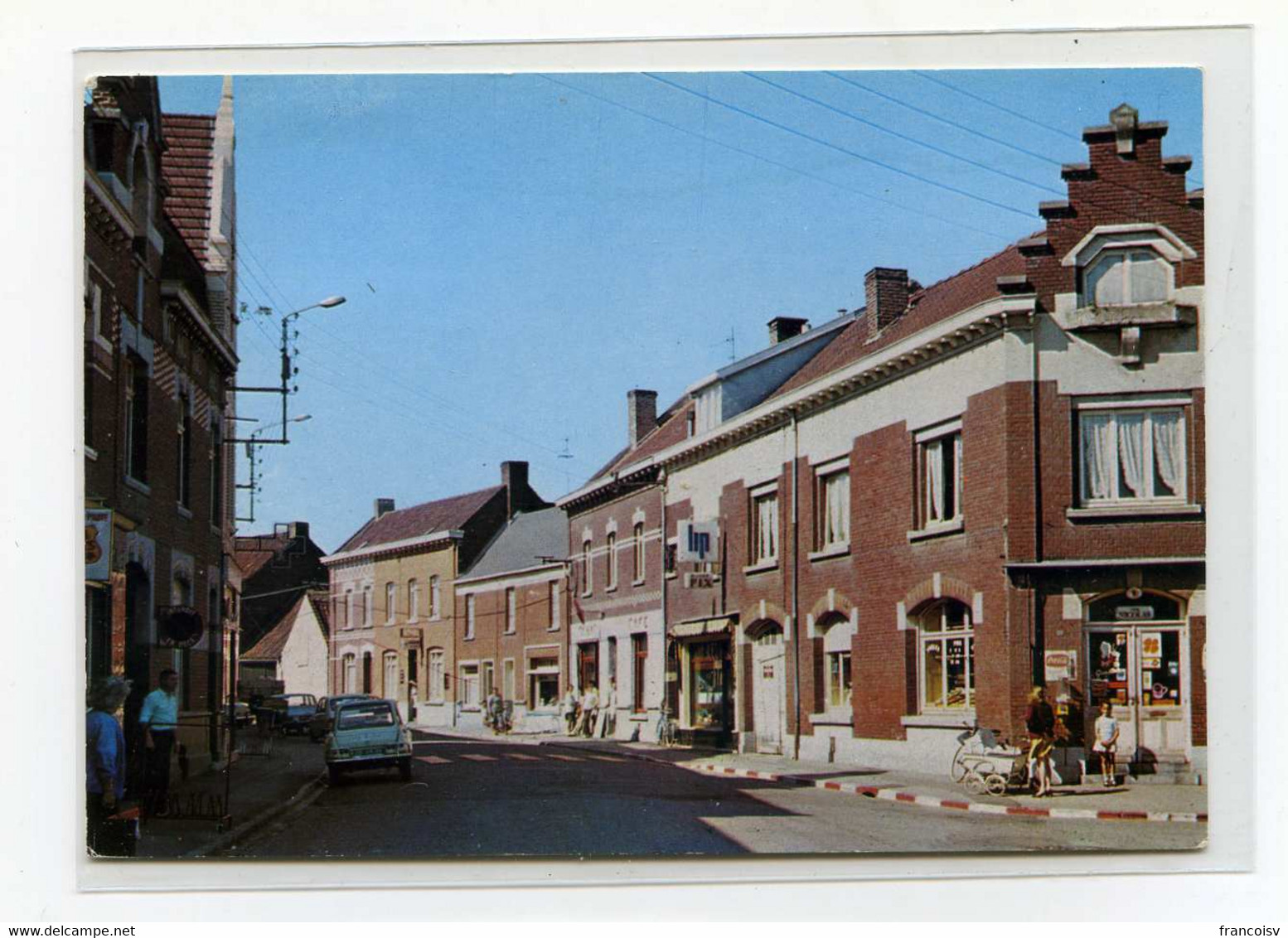 Annoeullin - Rue Jean Jaures. Edit L'Europ   N° 2056  Citroen Ami 8 - Andere & Zonder Classificatie