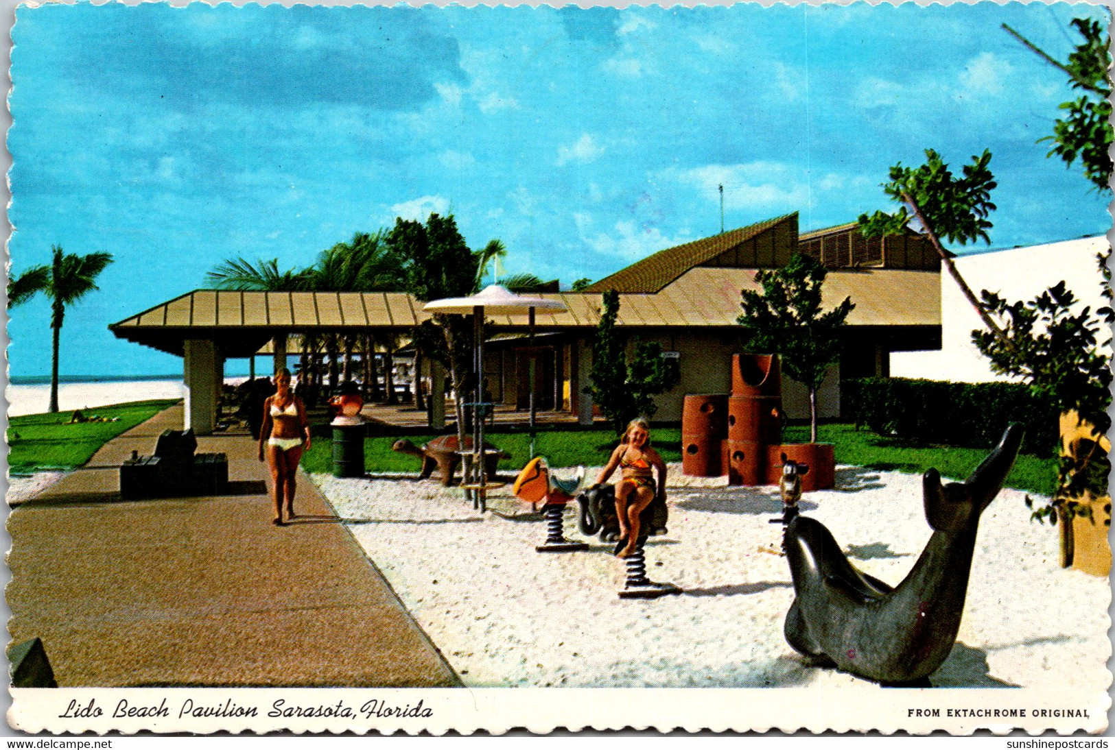 Florida Sarasota Lido Beach Pavilion 1980 - Sarasota