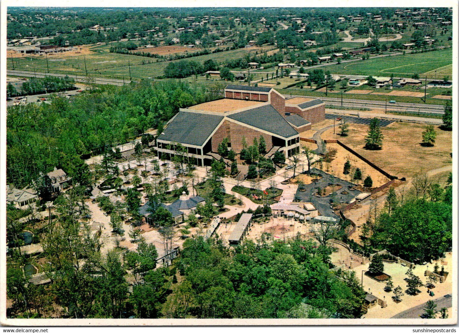 Tennessee Nashville Aerial View Grand Ole Opry House - Nashville