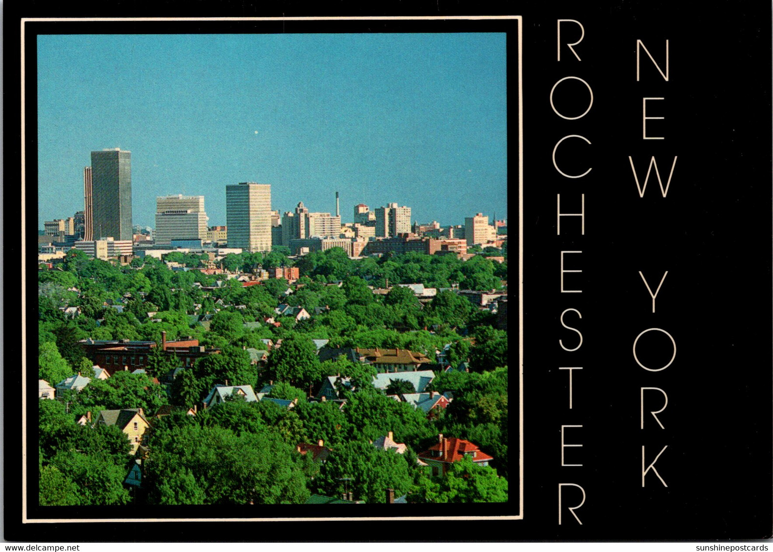 New York Rochester Panoramic View - Rochester