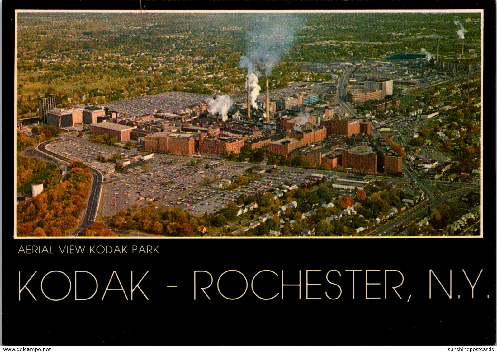 New York Rochester Aerial View Kodak Park - Rochester