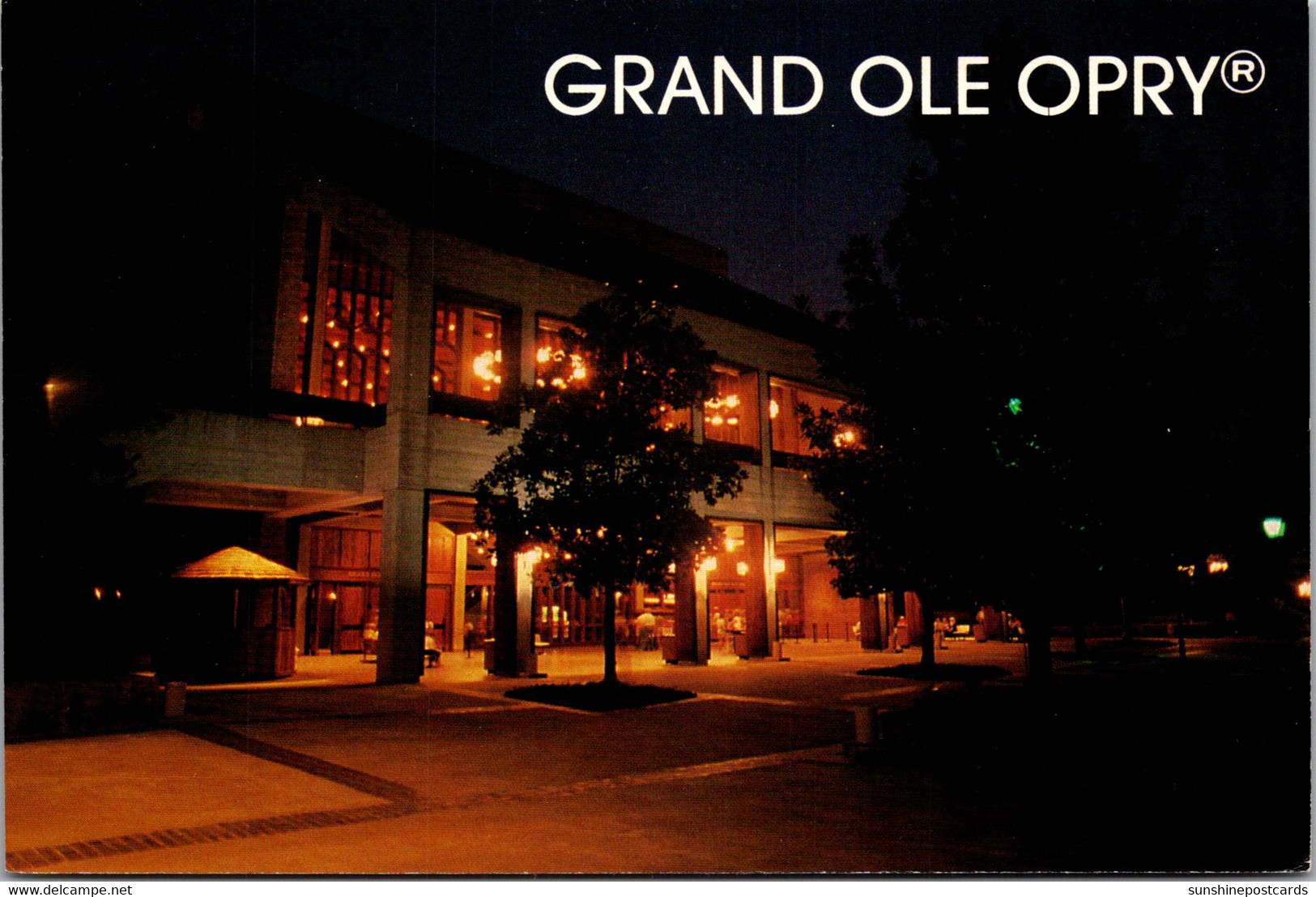 Tennessee Nashville Opryland USA The Grand Old Opry At Night - Nashville