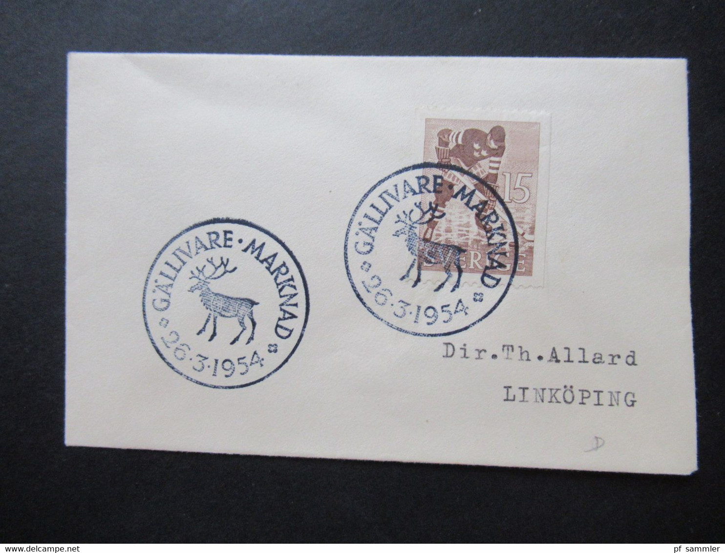 Schweden 1942 - 1955 Kleine Belege Mit Sonderstempel Insgesamt 14 Kleine Briefchen! Interessanter Posten! - Brieven En Documenten