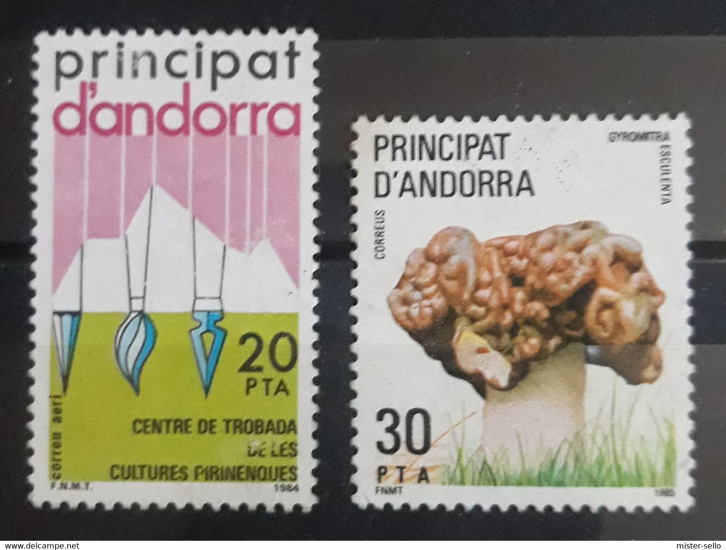 ANDORRA ESPAÑOLA 1984 - 1985. USADO - USED. - Used Stamps