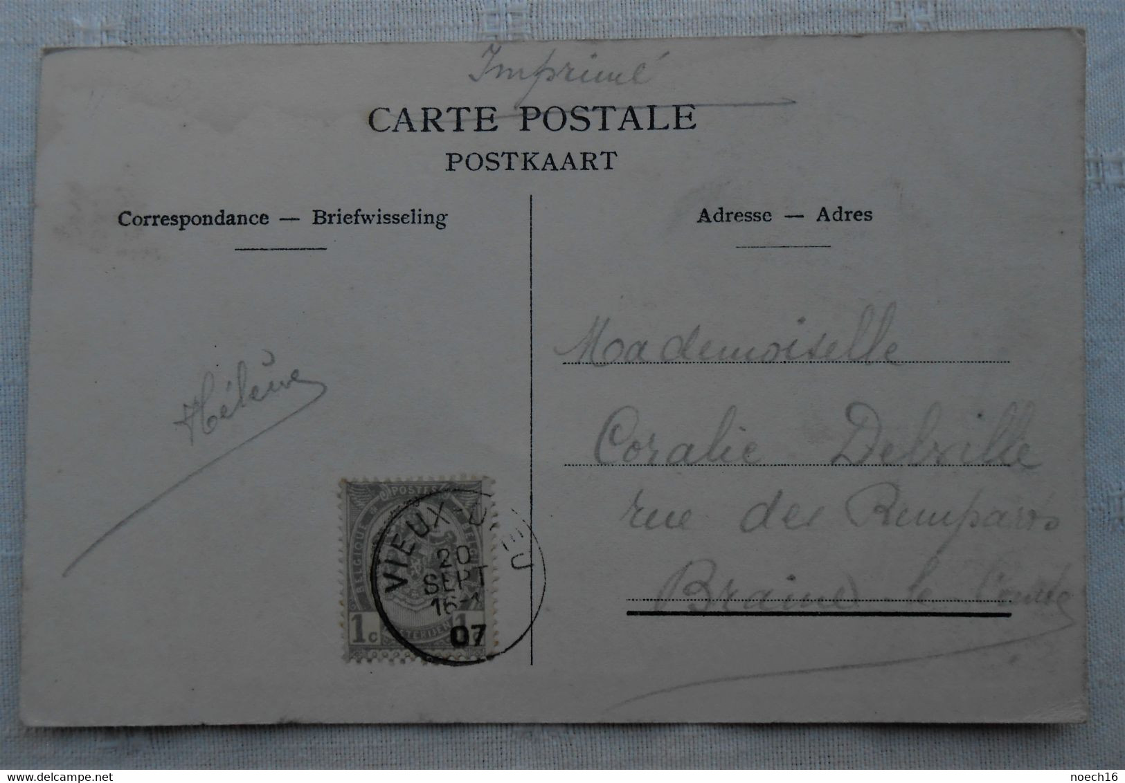 CPA 1907 Vieux-Dieu / Mortsel - Château Everaerts - Mortsel