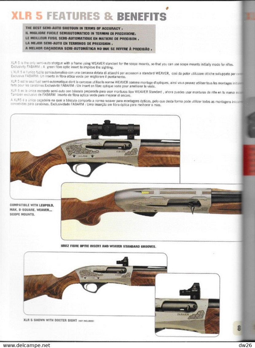 Fabarm - Catalogue Général 2003 (en Anglais) Armes De Chasse Et Ball-trap (et Accessoires) - Jacht/vissen