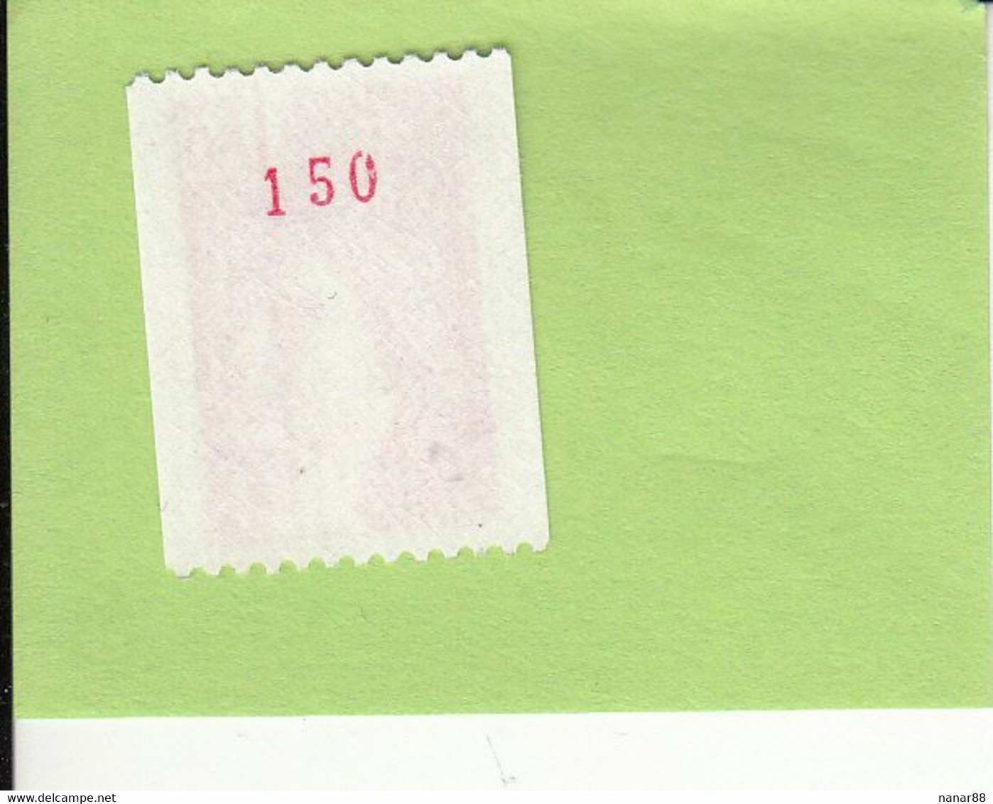 Variété - YT 2158 A  (**) Roulette N° Rouge - Unused Stamps