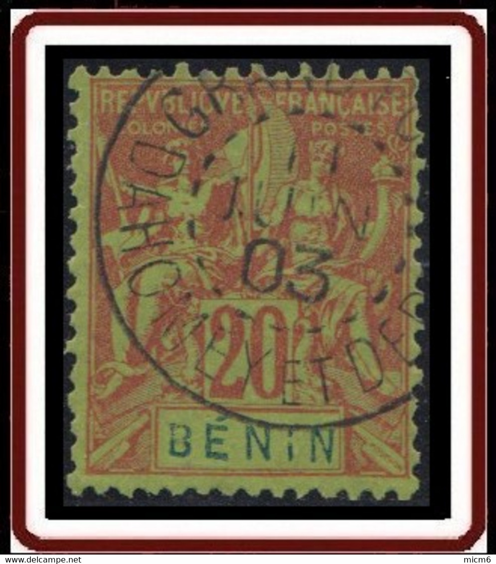 Benin - N° 39 (YT) N° 36 (AM) Oblitéré De Grand-Popo. - Used Stamps