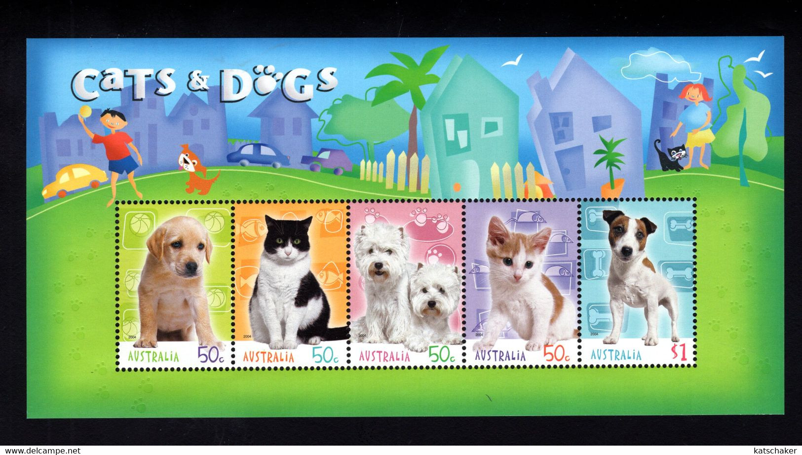 1185070798 2004  (XX) SCOTT  2300B POSTFRIS MINT NEVER HINGED POSTFRISCH  - DOGS AND CATS - Andere & Zonder Classificatie