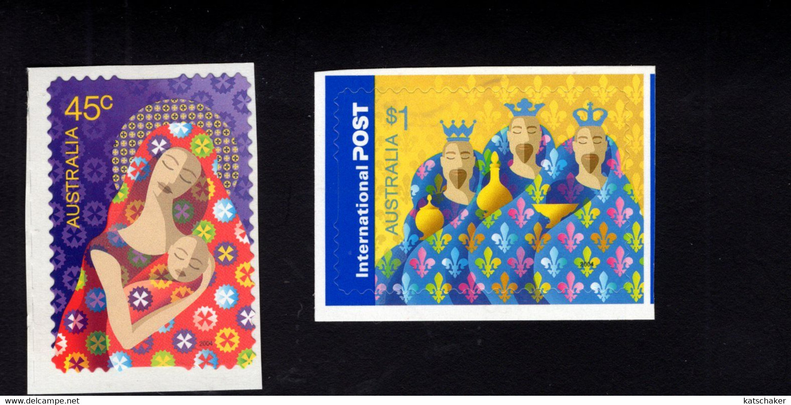 1185083089 2004  (XX) SCOTT  2319 2320 POSTFRIS MINT NEVER HINGED POSTFRISCH  - CHRISTMAS BOOKLET STAMPS - Altri & Non Classificati