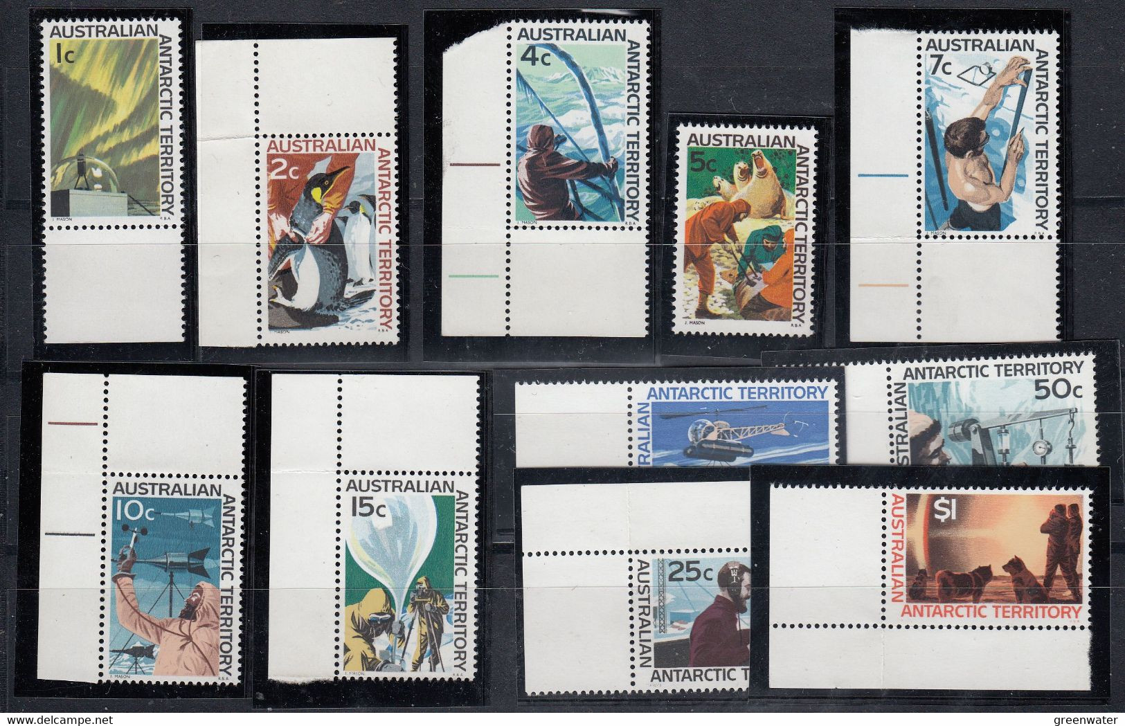 AAT 1966 Definitives 11v ** Mnh (51203) - Neufs