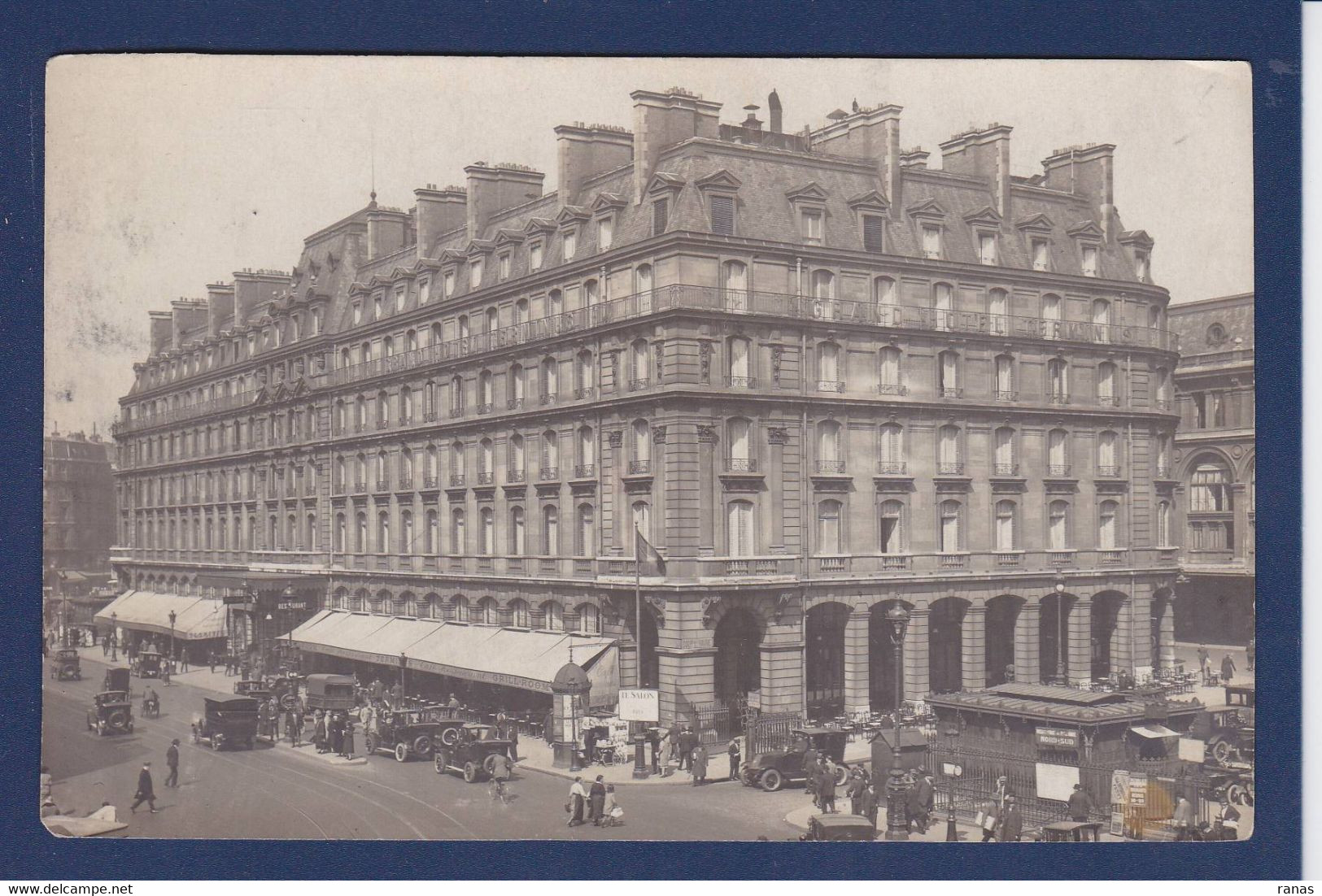 CPA [75] Paris > Arrondissement > 08 Carte Photo Gare Saint Lazare - Arrondissement: 08