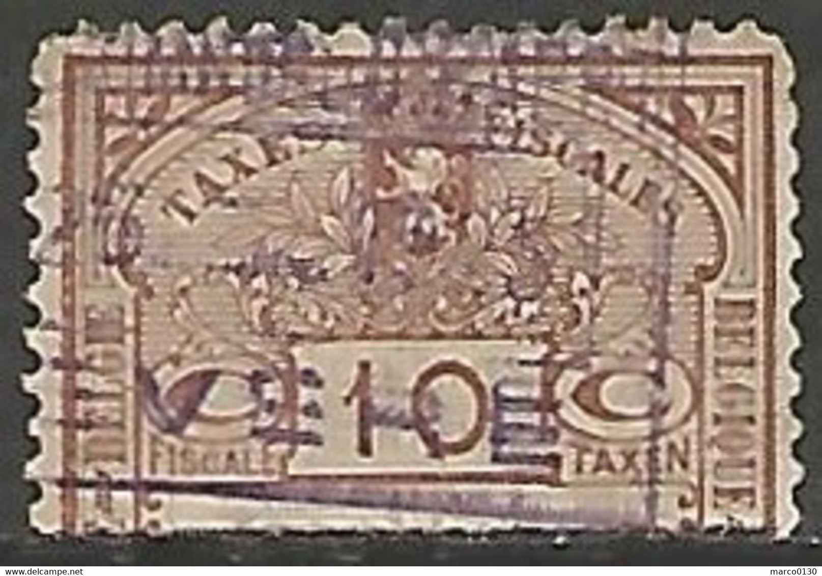 BELGIQUE /  FISCAUX  N° ? OBLITERE - Timbres