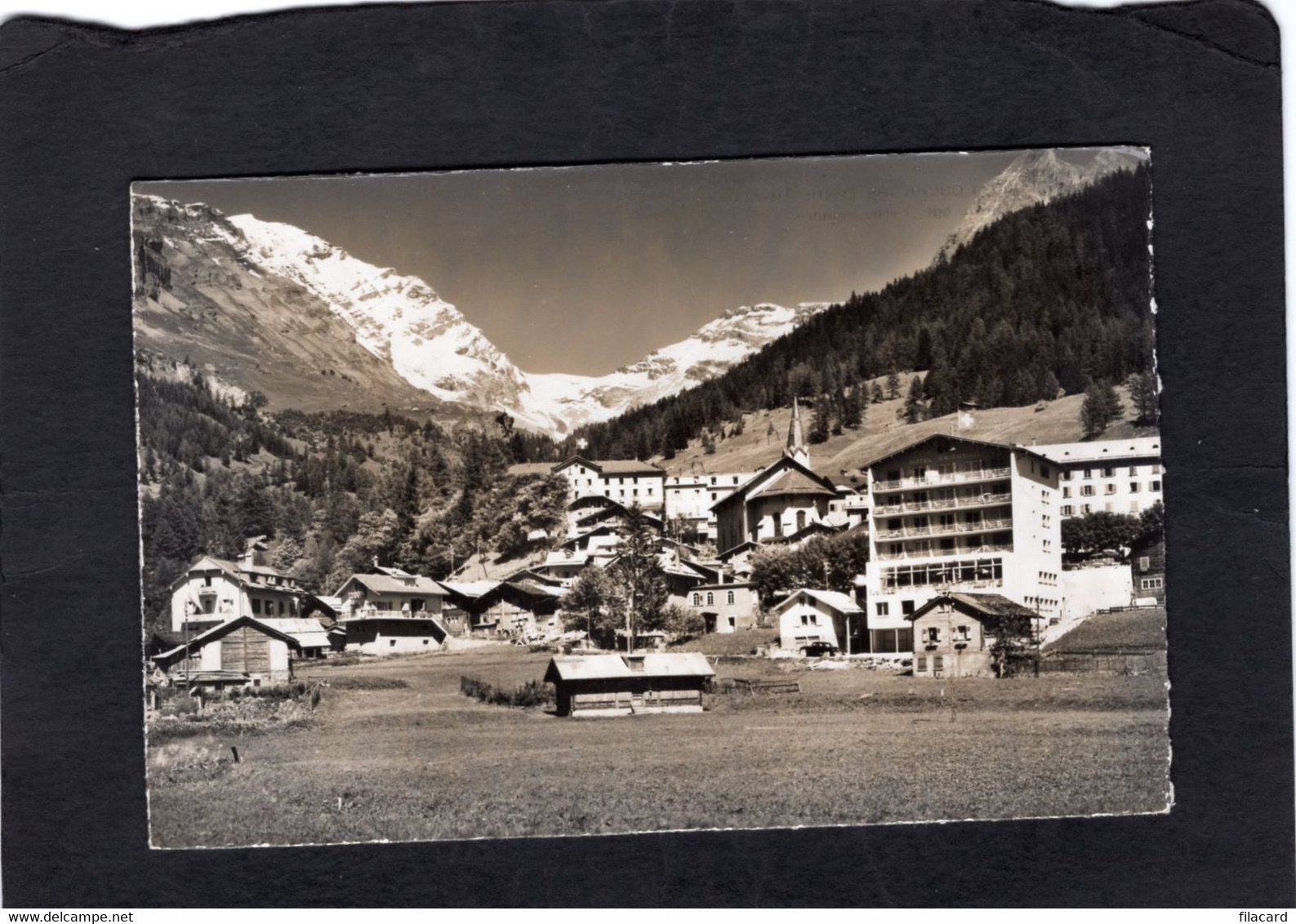 98463     Svizzera,  Leukerbad,  Loeche  Les Bains,  Balmhorn,  Gitzfurgge,  Ferdenrothorn,  NV(scritta) - Ferden