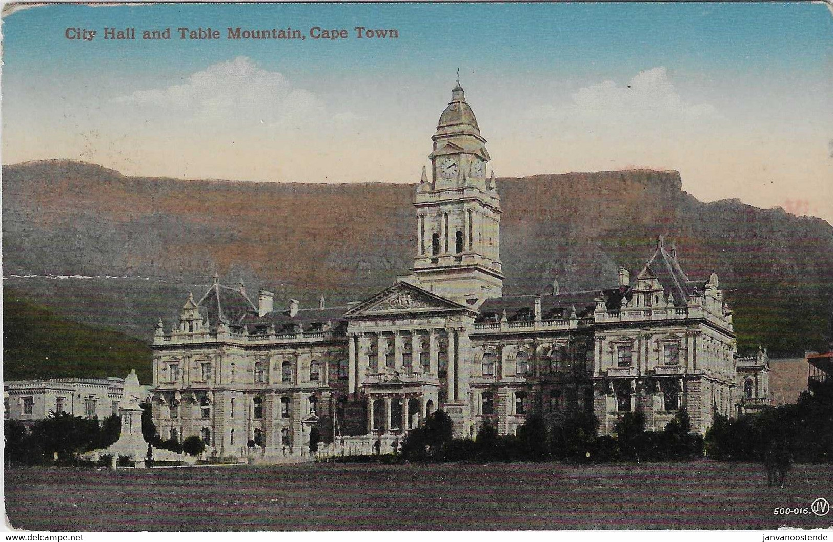 ZA1 - City Hall And Table Mountain , Cape Town - Afrique Du Sud