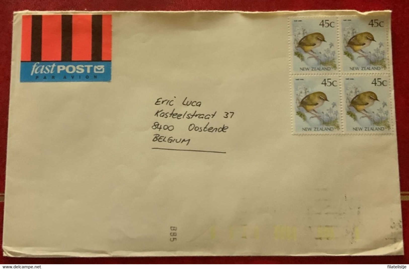 Brief Uit Nieuw Zeeland - Postwaardestukken