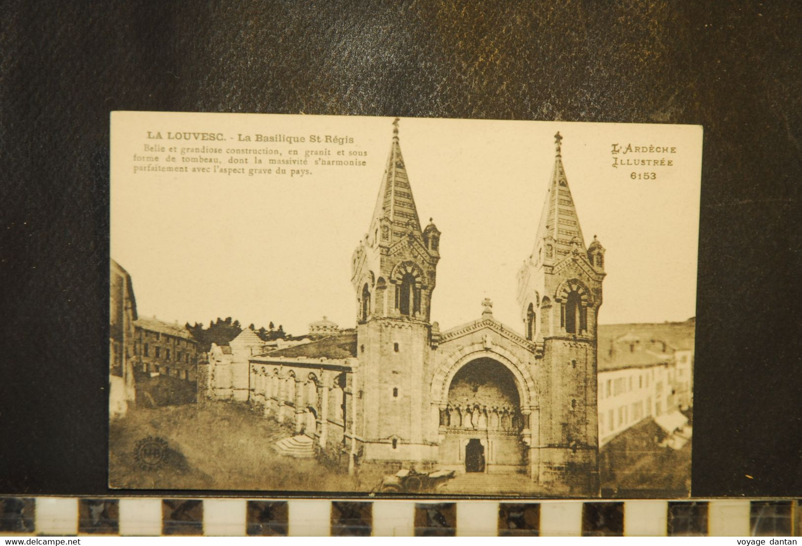 CP,  07, La Louvesc  - Basilique St Régis , 61, L'Ardeche Illustrée - La Louvesc