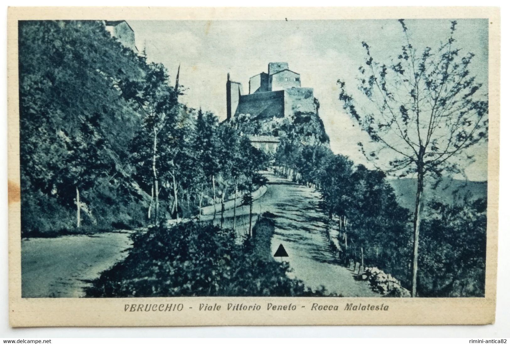 VERUCCHIO - Viale Vittorio Veneto, Rocca Malatesta - Autres & Non Classés