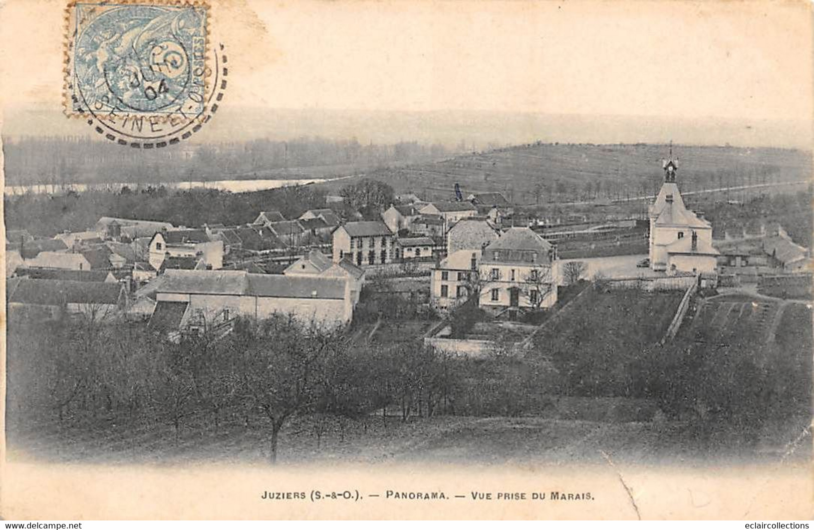 Juziers     78          Panorama  Vue Prise Du Marais   - (voir Scan) - Other & Unclassified