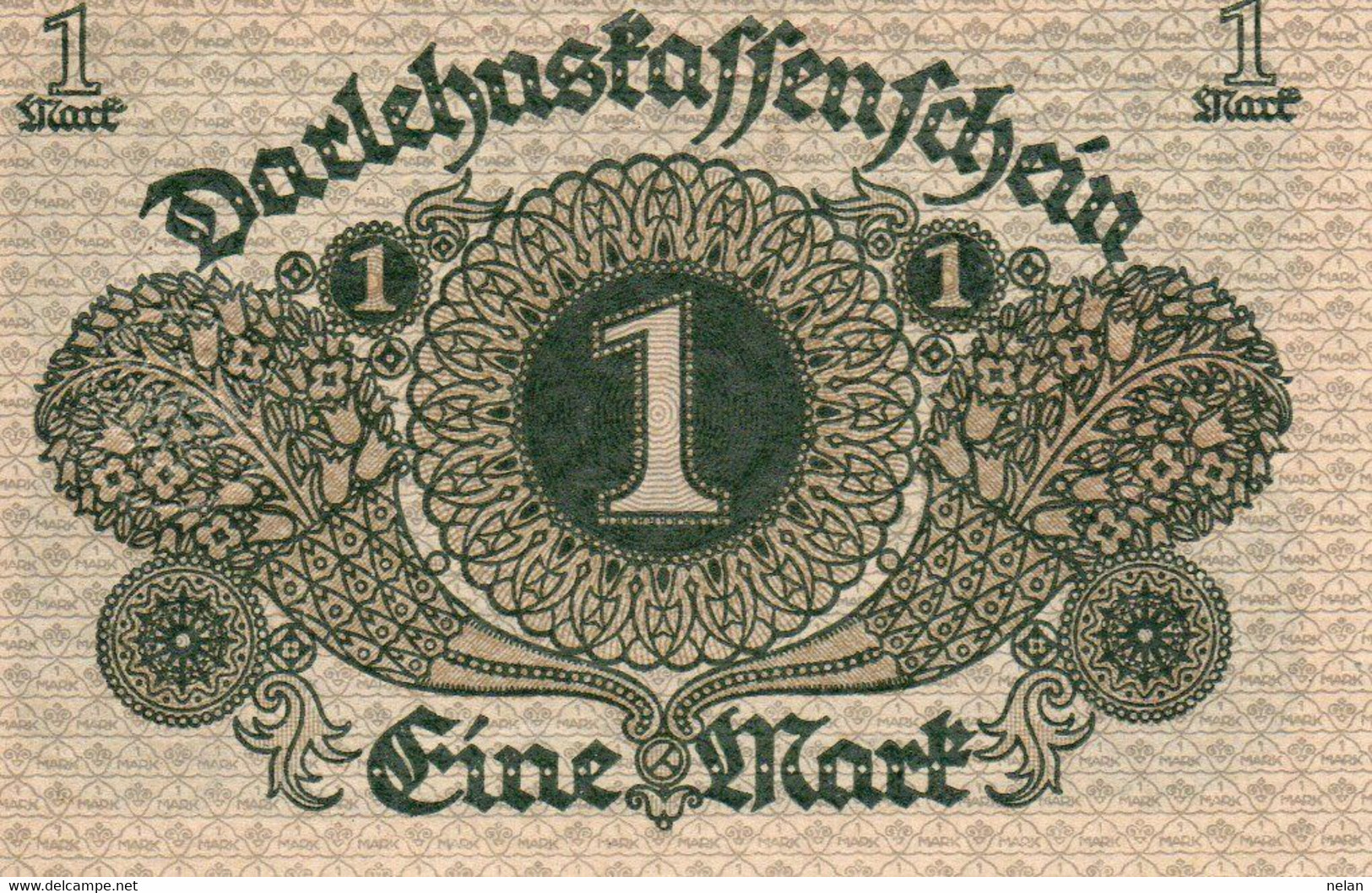 GERMANIA-1 MARK 1920 P-58  UNC - 1 Mark