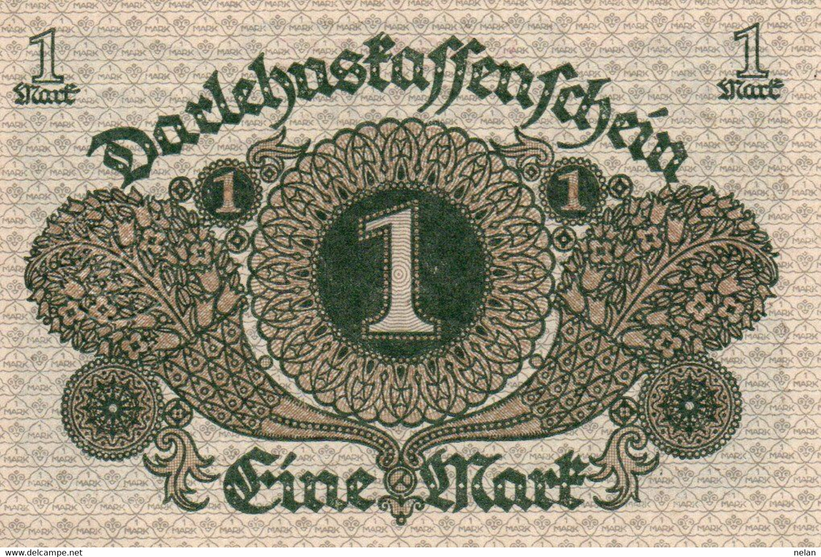 GERMANIA-1 MARK 1920 P-58  UNC - 1 Mark