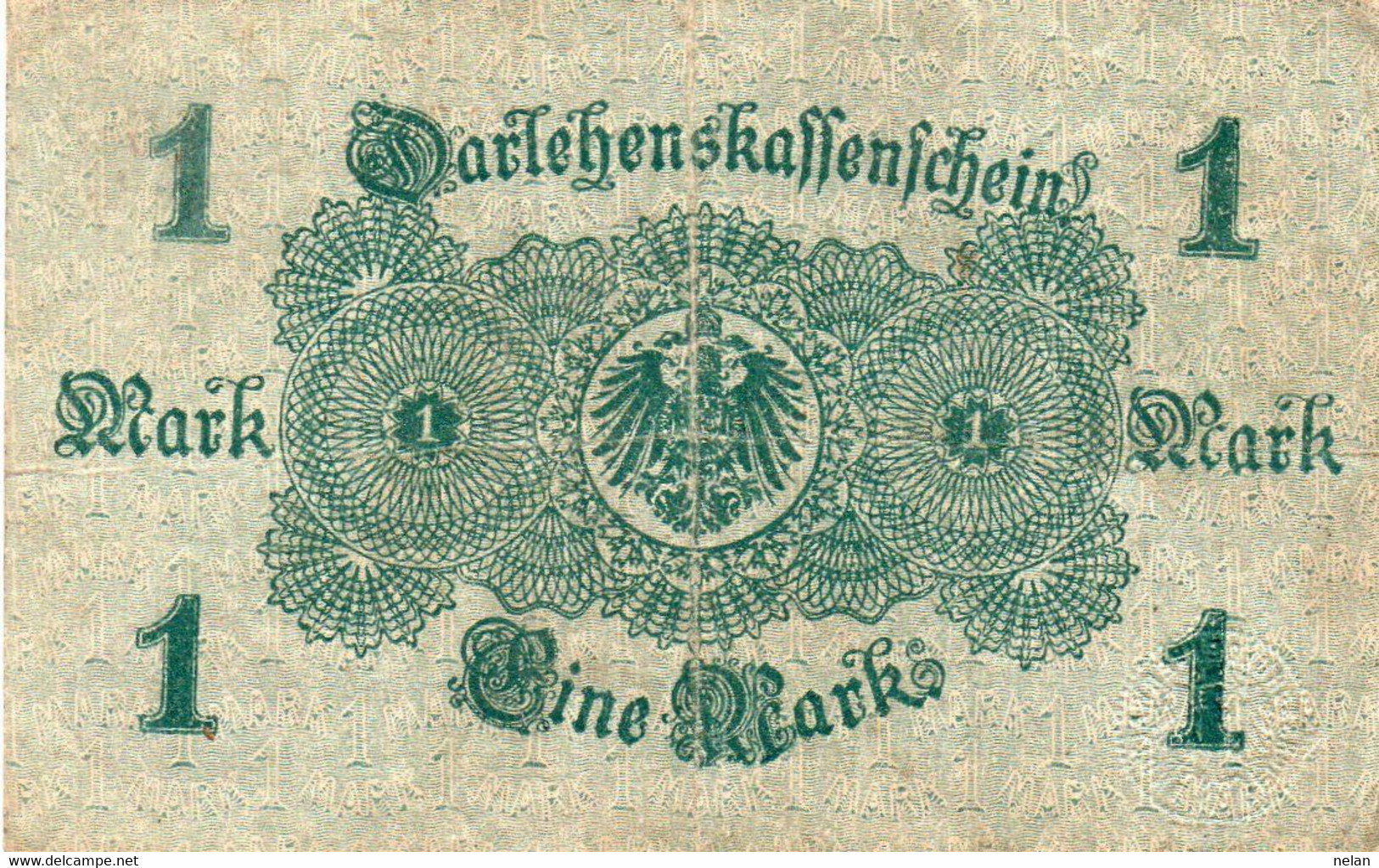 GERMANIA-1 MARK 1914 P-51  CIRC. - Andere & Zonder Classificatie