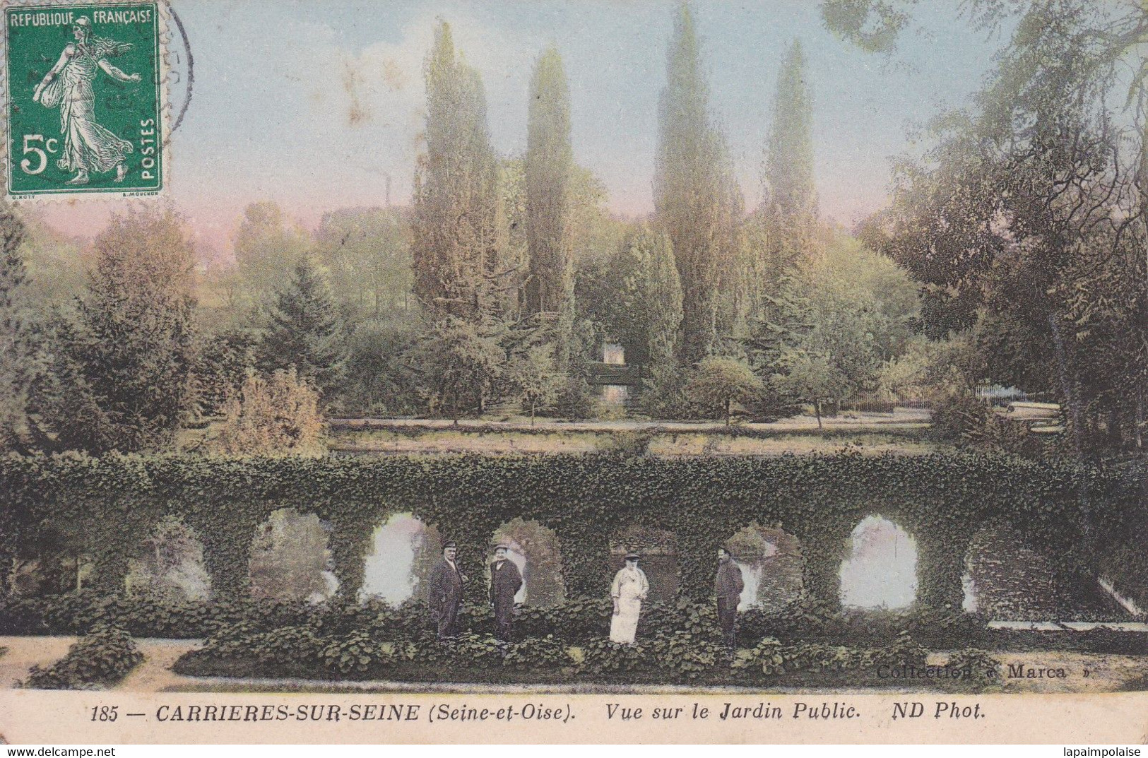 [78] Yvelines  Carrières-sur-Seine Le Jardin Public - Carrières-sur-Seine