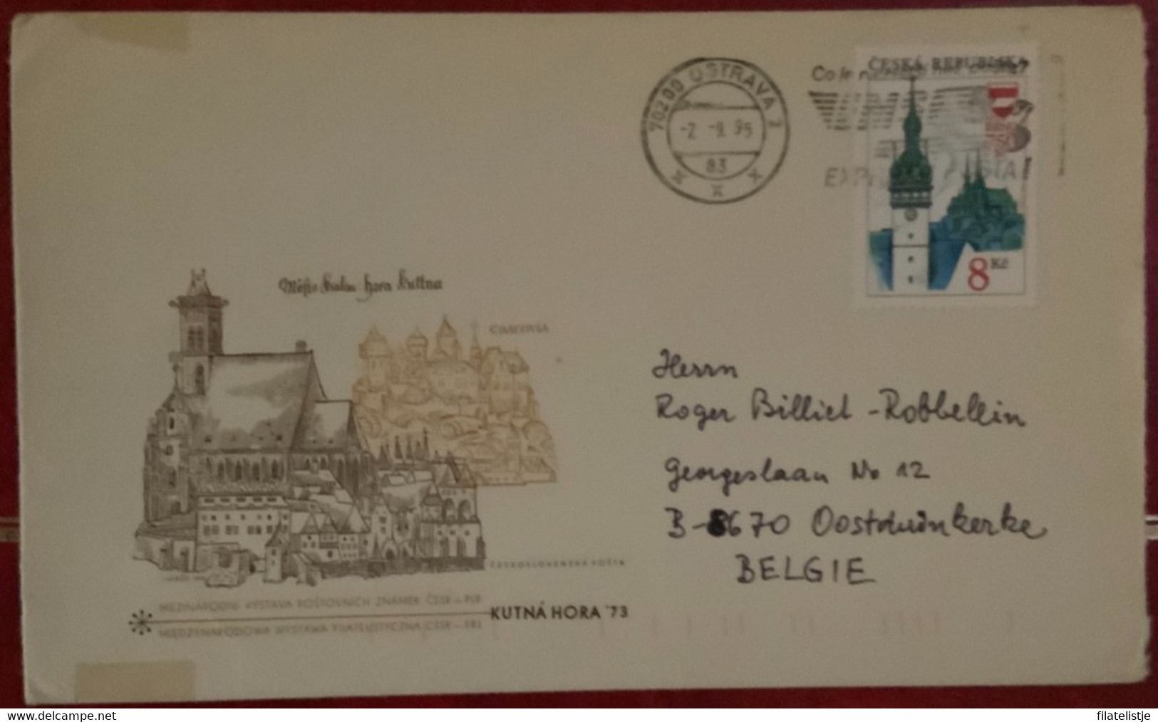 Enveloppe Tsjechië - Briefe