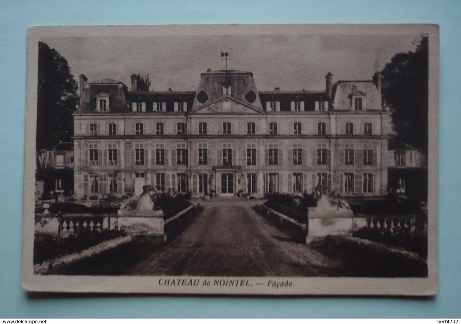 95 - NOINTEL - Chateau  - Façade - Nointel