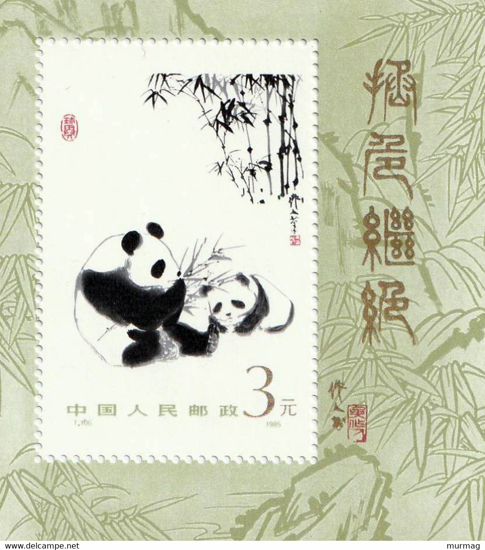 CHINE - Faune, Pandas - Y&T B38 - MNH - 1985 - Altri & Non Classificati