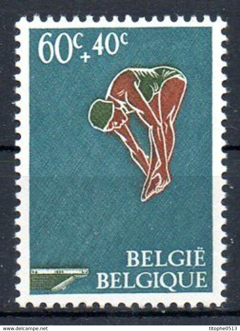 BELGIQUE. N°1372 De 1966. Plongeon. - Plongeon